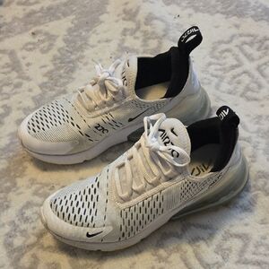 Nike Air Max 270 White Black Sneakers